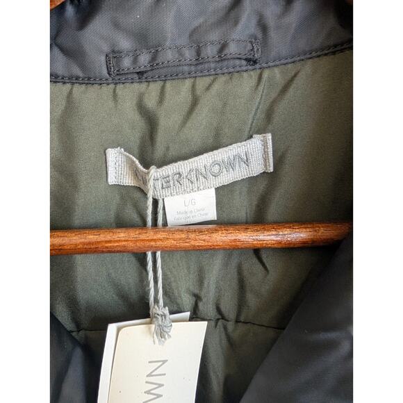 Outerknown The Origin Shacket Men Large Black Long Sleeve Snap Front 1510033 NWT - Picture 3 of 4